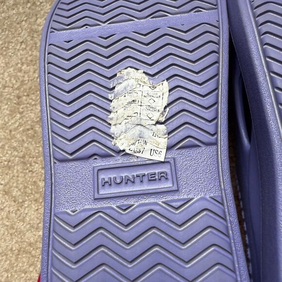 Hunter Purple Mules & Clogs - Picture 9 of 12